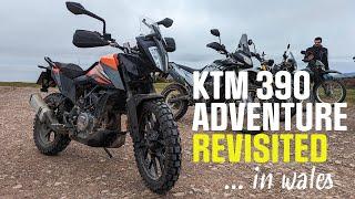 KTM 390 Adventure Revisited - A few trail in Wales...