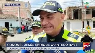 Cuatro heridos tras ataque contra la estación de Policía de Timbío, Cauca | RTVC Noticias