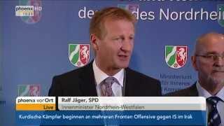 Flüchtlingspolitik: Ralf Jäger & Gerd Bollermann zu den aktuellen Vorfällen am 30.09.2014