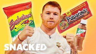 Canelo Álvarez Breaks Down His Favorite Snacks | Snacked