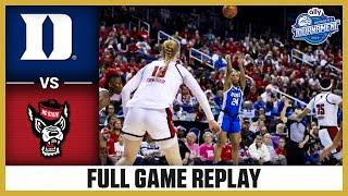 Duke vs. NC State Full Game Replay | 2025 Ally ACC Women's Basketball Championship