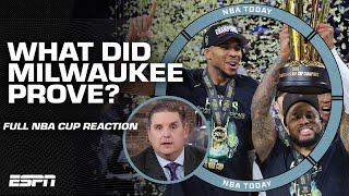 'ANOTHER CONTENDER IN THE EAST' ️ The Bucks' NBA Cup win gives Windy hope for Milwaukee | NBA Today