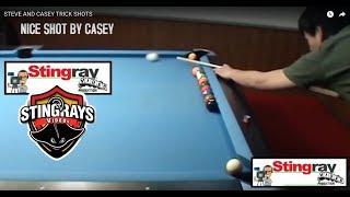STEVE AND CASEY TRICK SHOTS