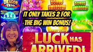 LUCK HAS ARRIVED FOR THE BIG WIN BONUS!