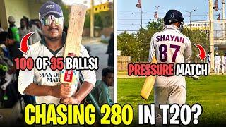 Chasing BIGGEST Target EVER? | GoPro Cricket Vlog