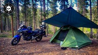 DMV: The Beautiful & Unusual Ride to Red Lodge, Montana - Solo Motorcycle Camping