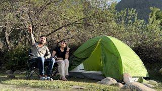 Camping at INDO - TIBBET BORDER || Outdoor Adventure and Divine Experience ️||