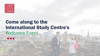 Come along to the International Study Centre's Welcome Week event