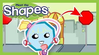 Meet the Shapes - "Octagon" Jump-in | Preschool Prep Company