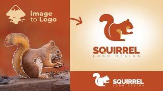 Inkscape speed art | Squirrel Logo Design | Inkscape Tutorial 2021 |  inkscape vector