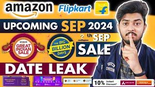 Upcoming Sale On Flipkart And Amazon September 2024 | Flipkart Big Billion Day | Amazon Great Indian