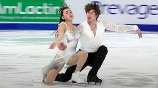 Grace Yi & Danila Savelev | Ice Dance Practice | 2025 Prevagen U.S. Figure Skating Championships