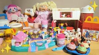 ASMR  ULTIMATE 1980s 90s toy collection  Thank you for 1000 subscribers!! 