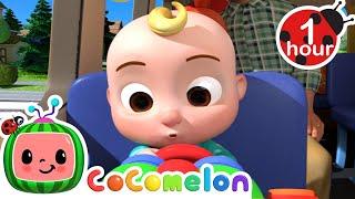 JJ's Wheels on the Bus | CoComelon | Wheels on the BUS Songs! | Nursery Rhymes for Kids