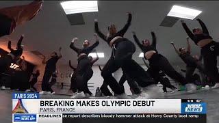 Breaking makes debut at 2024 Paris Olympics