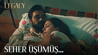 Seher and Yaman slept together hugging each other | Legacy Episode 234 (English & Spanish Subs)