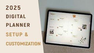 2025 Digital Planner Setup & Customization Tips | Full Walkthrough Tutorial