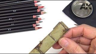 Weathering #pencils from AK-INTERACTIVE: Yellow base