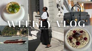 WEEKLY VLOG | SPEND THE DAY WITH ME IN COMO: MICHELIN-STAR DINING, SHOPPING & MORE | SWEDIARY