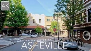 Asheville North Carolina City Drive 4K - Driving The Land of the Sky / AVL Tour