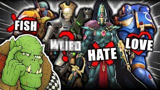 What Do The Orks Think Of Every Other Faction? | Warhammer 40K Lore