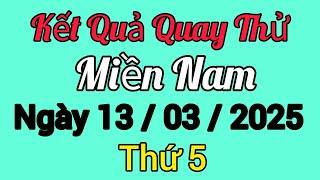 Quay Thử Kết Quả Xổ Số Tây Ninh An Giang Bình Thuận Ngày 13. 03. 2025