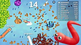 I Find Huge In Snake Io  The Map Top Snake Epic Snake Gameplay