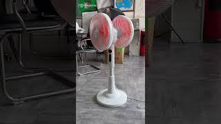 Mingletec high quality double head stand fan #mingletec #doubleheadshot #youtubeshorts #fans #fyp