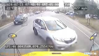 Dashcam video from school bus captures multi-vehicle accident in Lakewood - The Lakewood Scoop