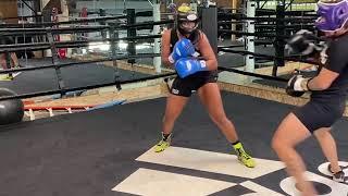 Raquel Miller vs Cris Cyborg Sparring!!