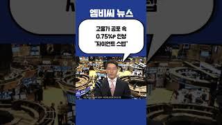 #Shorts / 고물가 공포 속 0.75%p 인상‥"자이언트 스텝" (2022.06.16/뉴스투데이/MBC)