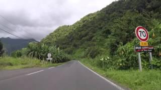 Ile de la Réunion Route Saint André Salazie, Gopro / Reunion island Road Saint André Salazie, Gopro