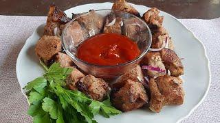 Вкусный шашлык из свинины. Как замариновать шашлык? Рецепт вкусного шашлыка. Шашлык из свинины.