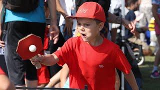 New video with Prince Oscar at Generation Pep Day playing table tennis