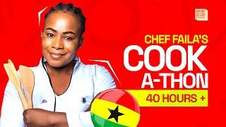 Cook-a-thon: Bawumia supports Chef Faila with GH₵30K + She’s Done 40hours And Counting