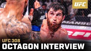 Magomed Ankalaev Octagon Interview | UFC 308