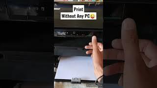 Print without any computer | Canon Mf3010 Printer #shorts #ytshorts #printer