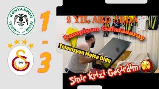 Fanatik Fenerbahçeli Galatasaray Maçı İzlerse ! Tepki Videosu ! (Konyaspor 1-3 Galatasaray) #keşfet