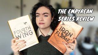 a brutally honest review of the empyrean series | fourth wing and iron flame