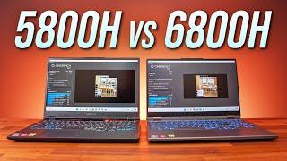 AMD Ryzen 7 5800H vs 6800H - Is 6800H Worth More $?