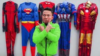 He Became a Superheroes To Save the World -  Funny Green