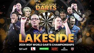  LIVE: 2024 WDF Lakeside World Darts Championship •  Finals