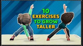 10 EXERCISES KIDS CAN DO AT HOME TO GROW TALLER