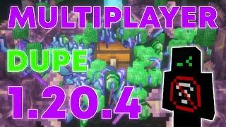 1.20.4 MULTIPLAYER DUPE | Infinite emerald, diamond armor, etc... | Early game dupe !