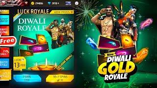 Diwali Special Gold Event Free Fire | Bunny Bundle Event | Free Fire New Event | Ff New Event