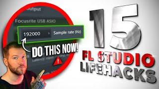 15 FL Studio LIFEHACKS!