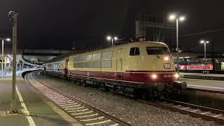 103 245 in Düsseldorf Hbf mit dem TEE-Zug nach Berlin 9/11/24