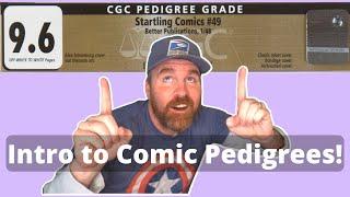 What is a Comic Book Pedigree?...The CGC Gold Label