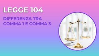 Legge 104 differenza tra comma 1 e comma 3 (creato con Spreaker)