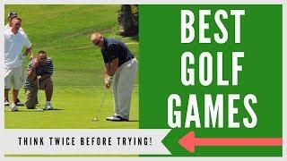  25+ GOLF GAMES TO PLAY ON THE COURSE (1-12 GOLFERS)